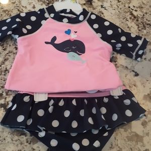 Carter's 2 piece swimsuit